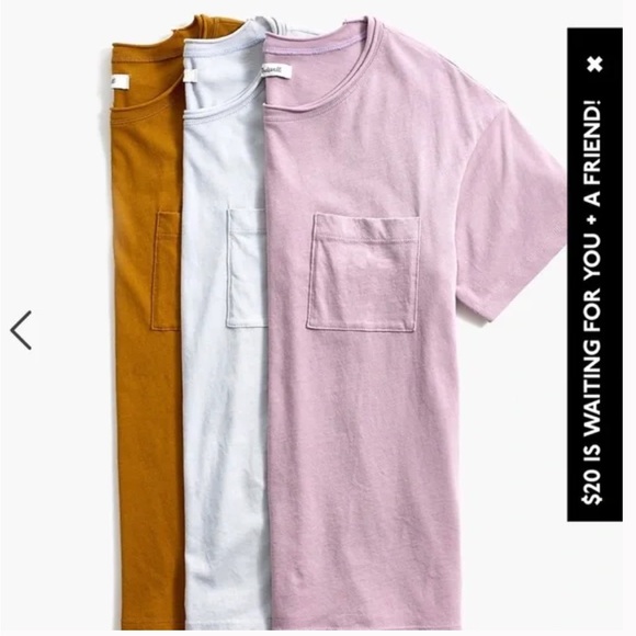 Madewell Softfade Pocket T - M - Picture 2 of 6